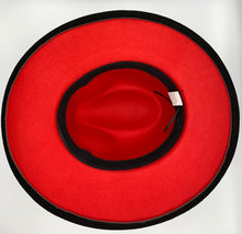 Load image into Gallery viewer, Red/Multi Color Bottom Hats