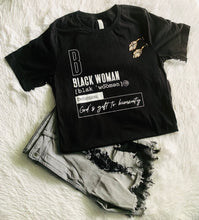 Load image into Gallery viewer, Black Woman Tee

