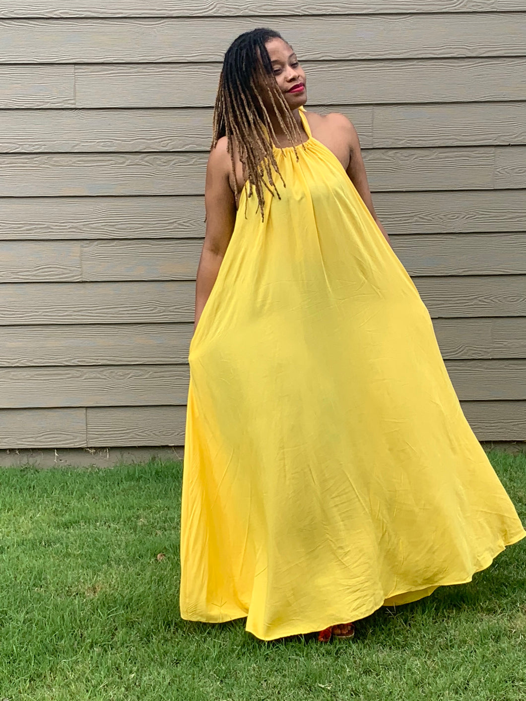 Yellow Freedom Maxi Dress