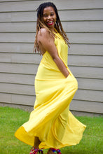 Load image into Gallery viewer, Yellow Freedom Maxi Dress
